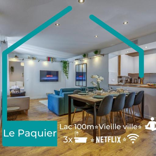 Le Paquier - MyCosyApart, Vieille ville, Calme, Lac 100m, Netflix, undefined