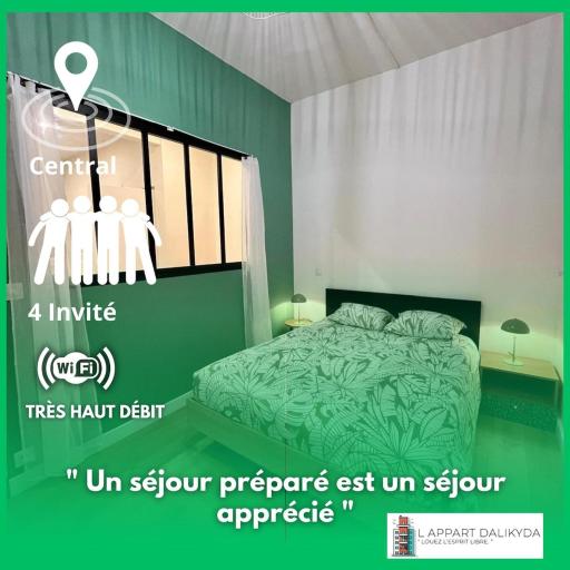 Dalikyda - Le Clovis - Center - Free parking, undefined