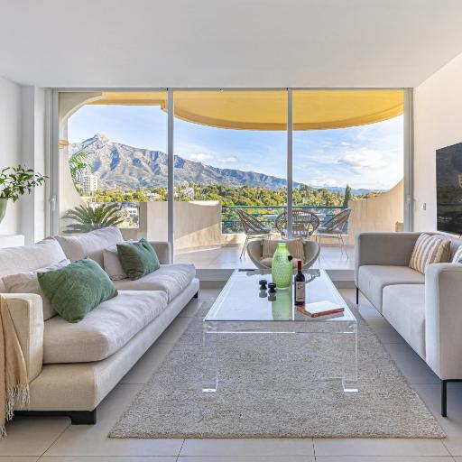 Panoramic La Concha Views, Stylish 3BR, 5min to Banús, undefined