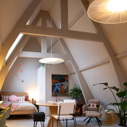 The Painters Loft sleeping among the art, undefined