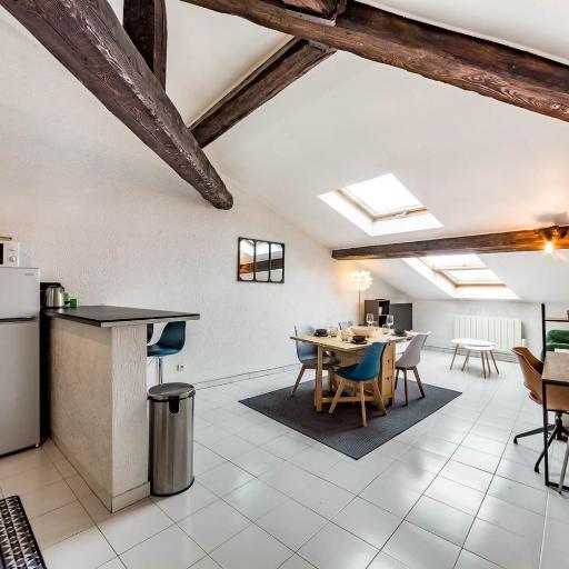 All in Lyon | Duplex sous les toits Fourvière, undefined