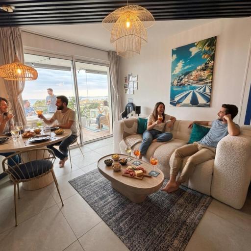 T2 terrasse vue mer wifi, undefined