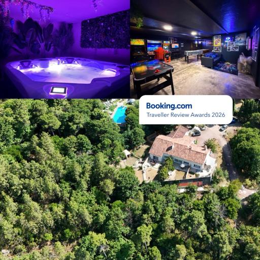 Domaine Le Rocher d Argent avec Piscine Extérieur ,Jacuzzi Intérieur et Salle de jeux, undefined