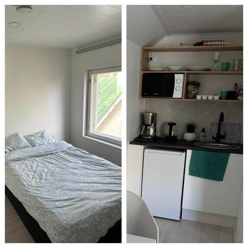 Puutaloyksiö 1 km jokirannasta föriltä, undefined