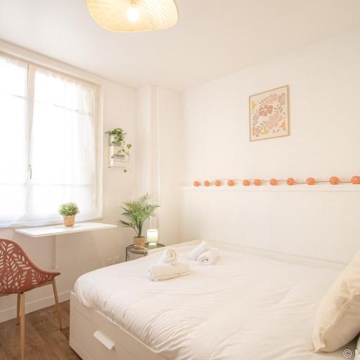Cozy studio in Saint-Hélier close to Rennes train station, undefined