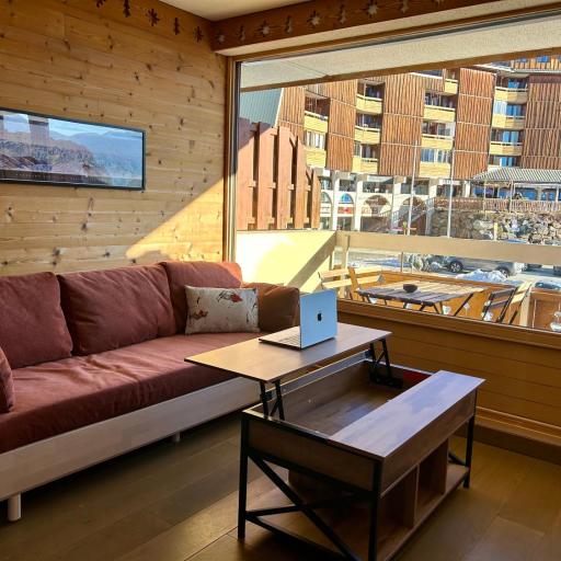 Appartement cosy 4 pers à 50 m des pistes - Balcon, undefined
