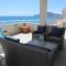 Beach front line penthouse in Altea