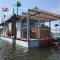 Houseboat on the water