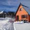 Orange House in nature