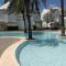 2 bedroom, Sea Front Complex w Pool and private garden