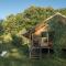 Glamping in Toscana, luxury tents in agriturismo biologico