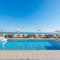 Irida beachfront Villa for 12 steps to amenities