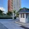 Beach-side condos at Turtle Beach Towers