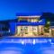 Luxurius Villa Aria with heated 45sqm pool, jacuzzi and seaview