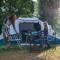 Les Hortensias grande tente familiale 2 chambres et séjour sur camping familial près des plages