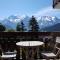 Appartement Saint Gervais les Bains vue imprenable Mont Blanc