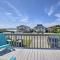 Oak Island Beach Abode w/ Deck: Walk to Shore!