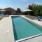 Pool villa with wide view on Langhe Hills