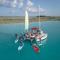 The Yak Lake House Hostal Bacalar - Front Lagoon