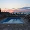 Villa Thetis with pool where the sunsets fade away