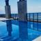 PREMIUM Studio Frente Mar com piscina aquecida borda infinita