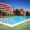 Studio with terrace and pool
