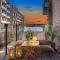 Bright & exclusive 1BR in Prime Location, located on water in Oslo center with see view to Oslo fjord