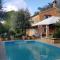 Home set in olive grove with stunning views