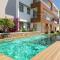 Soleia, Appt neuf de 2ch ds Residence piscine, 50m de la mer