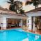 SaffronStays Amancio, Bardez - portugese-style luxury pool villa in North Goa