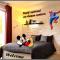 Salle de jeux enfant 10min de disney transport en commun 1 chambre 4 couchages et 2 dans le salon