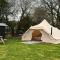 1 Glamping Tent with kitchen & electric on small family campsite, NO BEDDING SUPPLIED