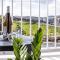 Seaside Flat with Scenic Country Views