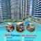 Apartment in Air Residences, Makati with wifi, Netflix, pool, mall and more