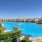 Marassi 2 bedrooms Apartment Direct Lagoon -Steps to the Beach ,El Alamein hotel& Marina