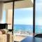 Luxury sea view apartment with private beach just a few steps from the center