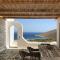 Cyclades, villa surplombant la mer