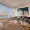 Beachfront apartment with breathtaking sea view