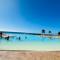 Anse des Rochers appartement cosy a 50 m de la piscine , vue jardin, 150m plage