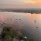 شقة فاخرة بإطلالة مباشرة على النيل الدور 23 Luxury Nile View Apartment 23rd Floor