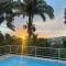 Studio Rez de villa avec piscine
