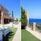 Superb Villa Yiorgos - Heated Pool Jacuzzi - Seaview