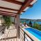 Beachfront villa with private pool in Vela Luka