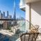 Silkhaus design 1BDR with Burj Khalifa view in new tower
