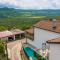 Holiday Home Belveder Motovun with heated pool