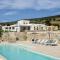 Outstanding new villa with great pool area and panoramic sea view