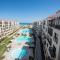 Sea view studio with private beach in Gravity Hotel Hurghada