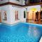 Charismatic 6-beds private spacious family villa with private big pool near beach flic en flac