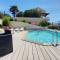Gîtes Sassone, piscine, jacuzzi et vue mer panoramique sur Ajaccio