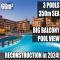 Apartment Lilou - 3 pools, SPA, gym, playgrounds